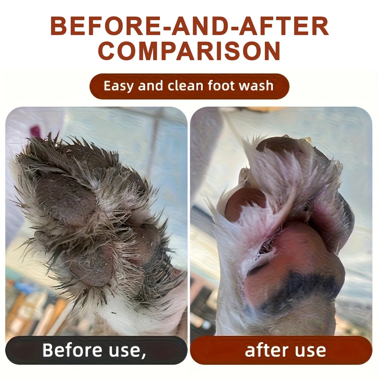 Dog Paw Cleaner Cup - Soft Silicone