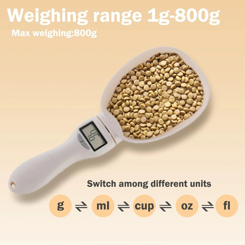 Smart Pet Food Scale Spoon